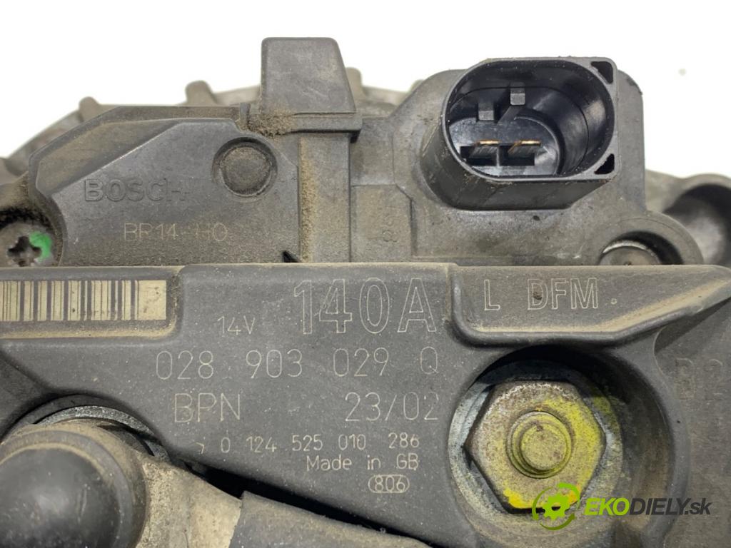 AUDI A6 C5 Kombi 2002 96 kW 1.9 TDI 1896 Alternátor 028903029Q (Alternátor)