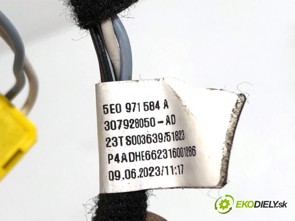 SKODA FABIA III liftback 2017 55 kW 1.0 999 káblovačka silenbloku airbag 5E0971584A