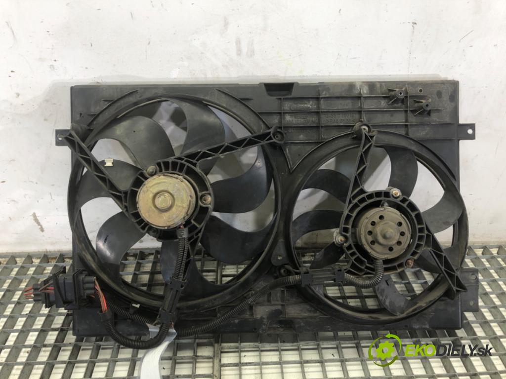 SKODA OCTAVIA I liftback 2010 75 kW 1.6 1595 ventilátor chladiče 1J0121207M (Ventilátor)