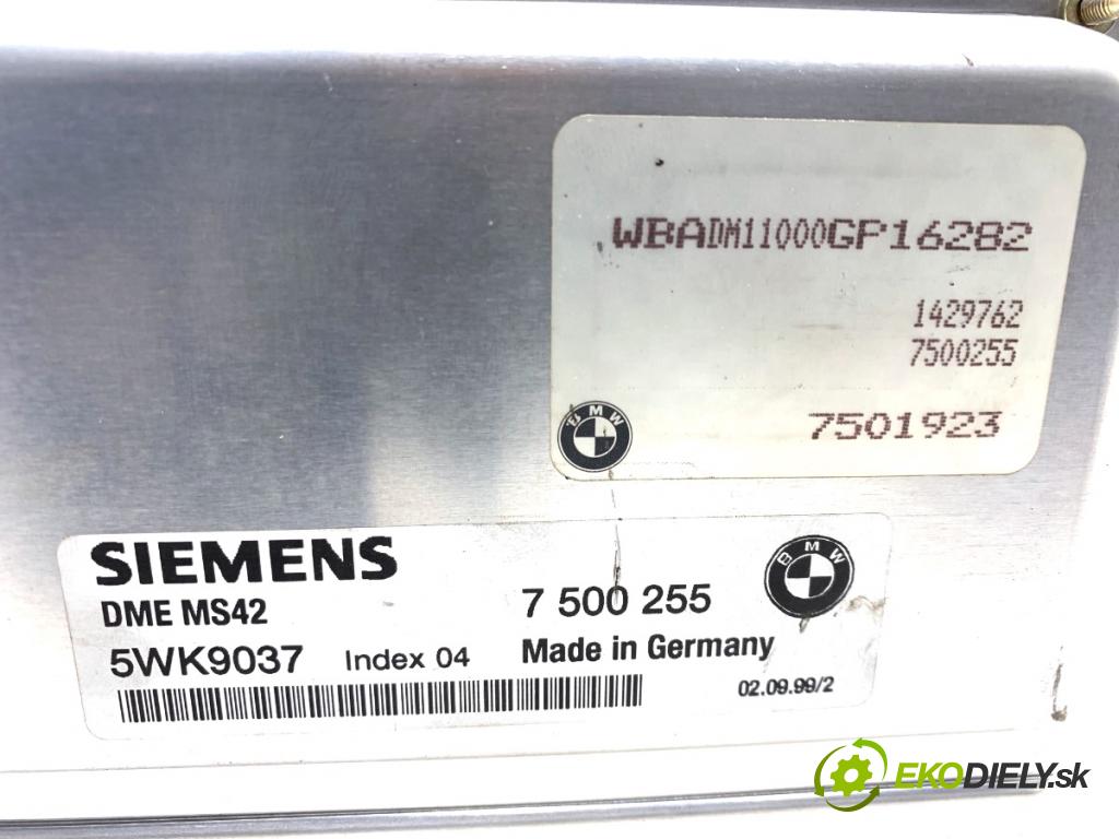 BMW E39 sedan 1999 110 kW 520 i 1990 riadiaca jednotka Motor 7500255 (Riadiaca jednotka)