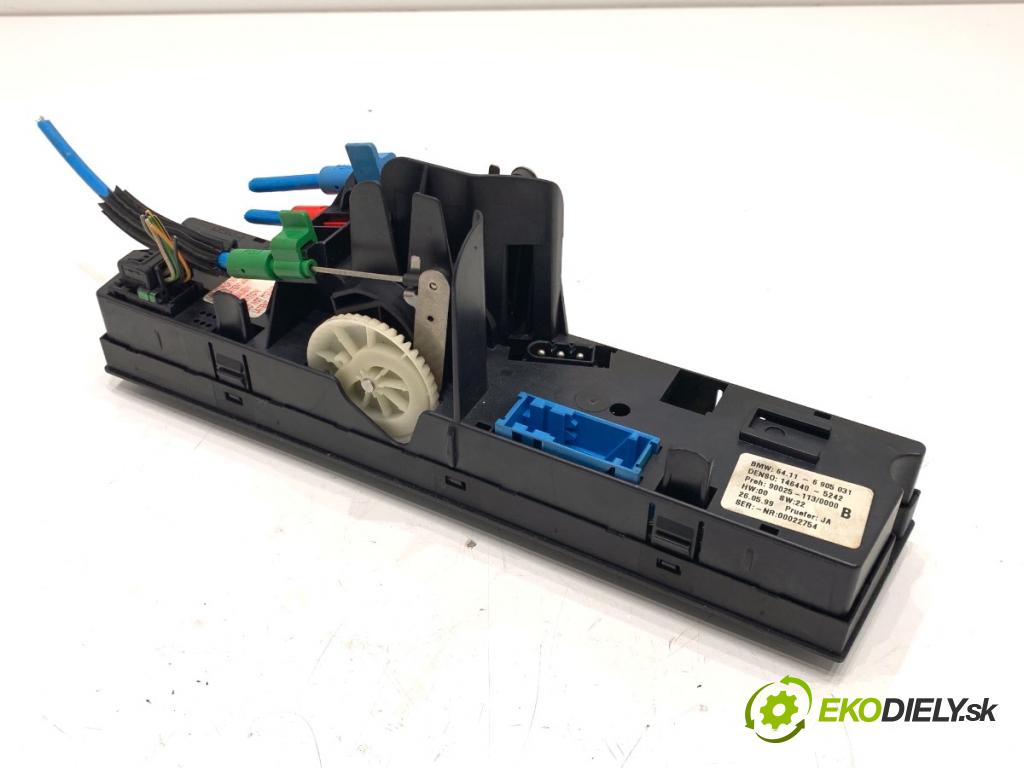 BMW E39 sedan 1999 110 kW 520 i 1990 Panel ovládania kúrenia 6905031 (Prepínacie páčky pod volantom)