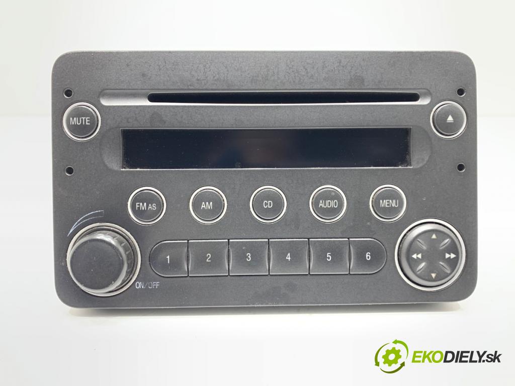 ALFA ROMEO 159 sedan 2008 88 kW 1.9 JTDM 8V (939AXE1B) 1910 RADIO 7646302316 (Audio zariadenie)