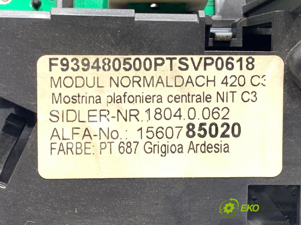 ALFA ROMEO 159 sedan 2008 88 kW 1.9 JTDM 8V (939AXE1B) 1910 světlo stropní