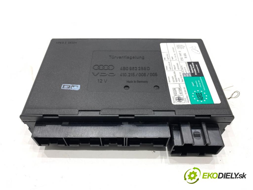AUDI A6 C5 sedan 2000 132 kW 2.5 TDI quattro 2496 Modul komfortu 4B0962258D (Modul komfortu)