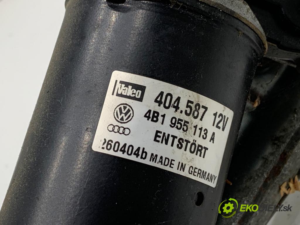 AUDI A6 C5 sedan 2000 132 kW 2.5 TDI quattro 2496 Mechanizmus stieračov predný 4B1955113A (Motorček stieračov predný)