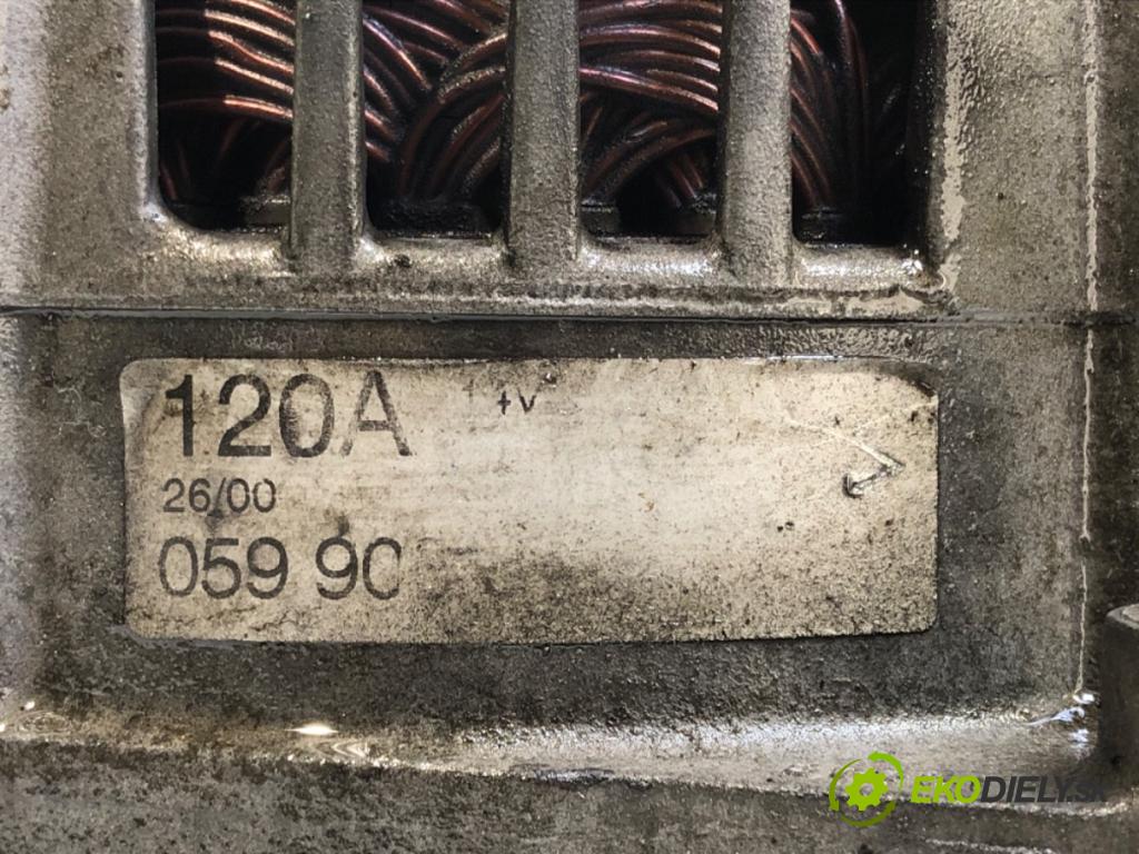 AUDI A6 C5 sedan 2000 132 kW 2.5 TDI quattro 2496 Alternátor (Alternátor)