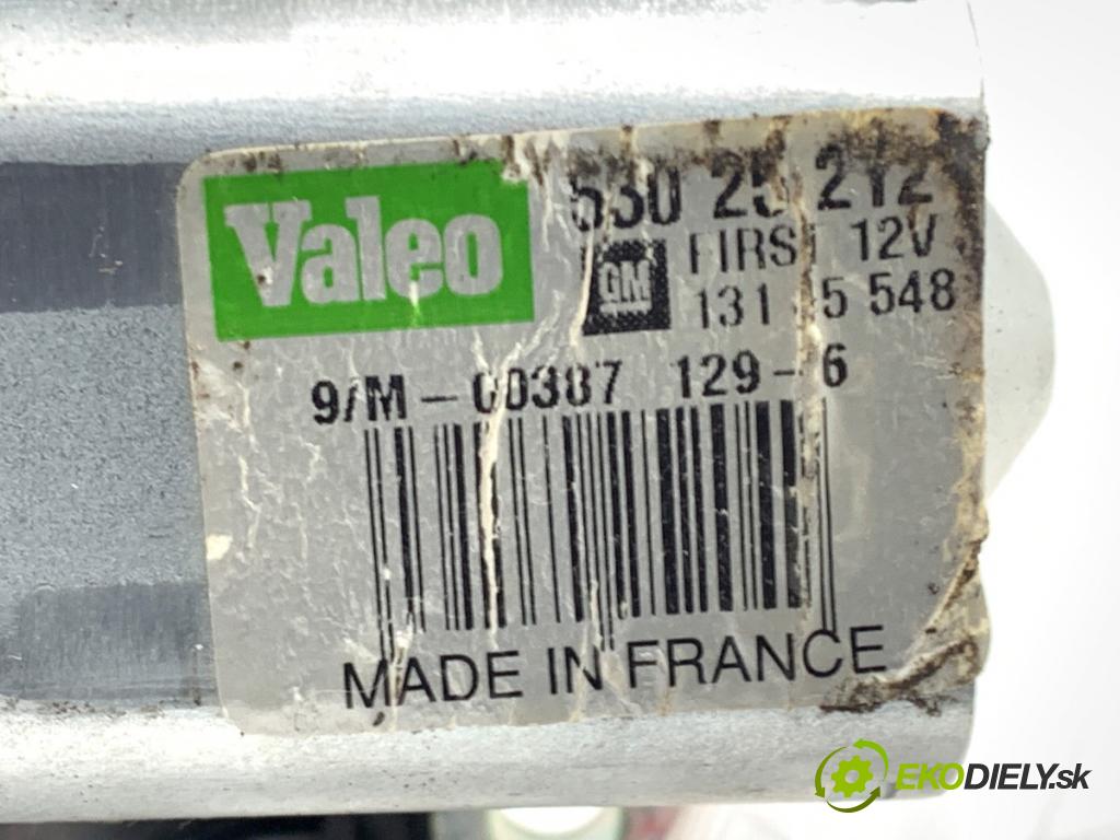 OPEL ZAFIRA B nadwozie wielkoprzestrzenne (MPV) 2006 103 kW 1.8 (M75) 1796 motor stěračů zadní část 53025212