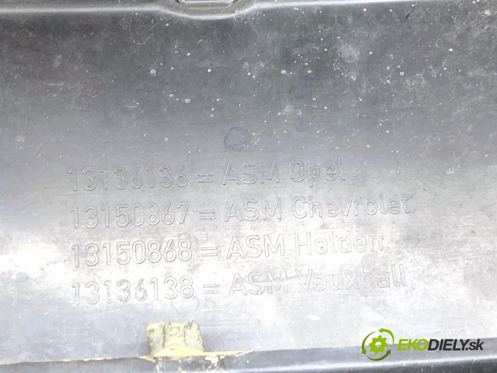 OPEL ZAFIRA B nadwozie wielkoprzestrzenne (MPV) 2006 103 kW 1.8 (M75) 1796 Mriežka maska 13136136 (Mriežka predná (maska chladiča))