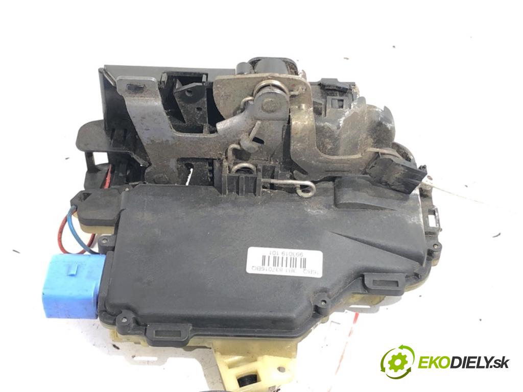 SEAT IBIZA III liftback 2005 55 kW 1.4 16V 1390 zámok dveře pravý přední část 3B1837016BQ