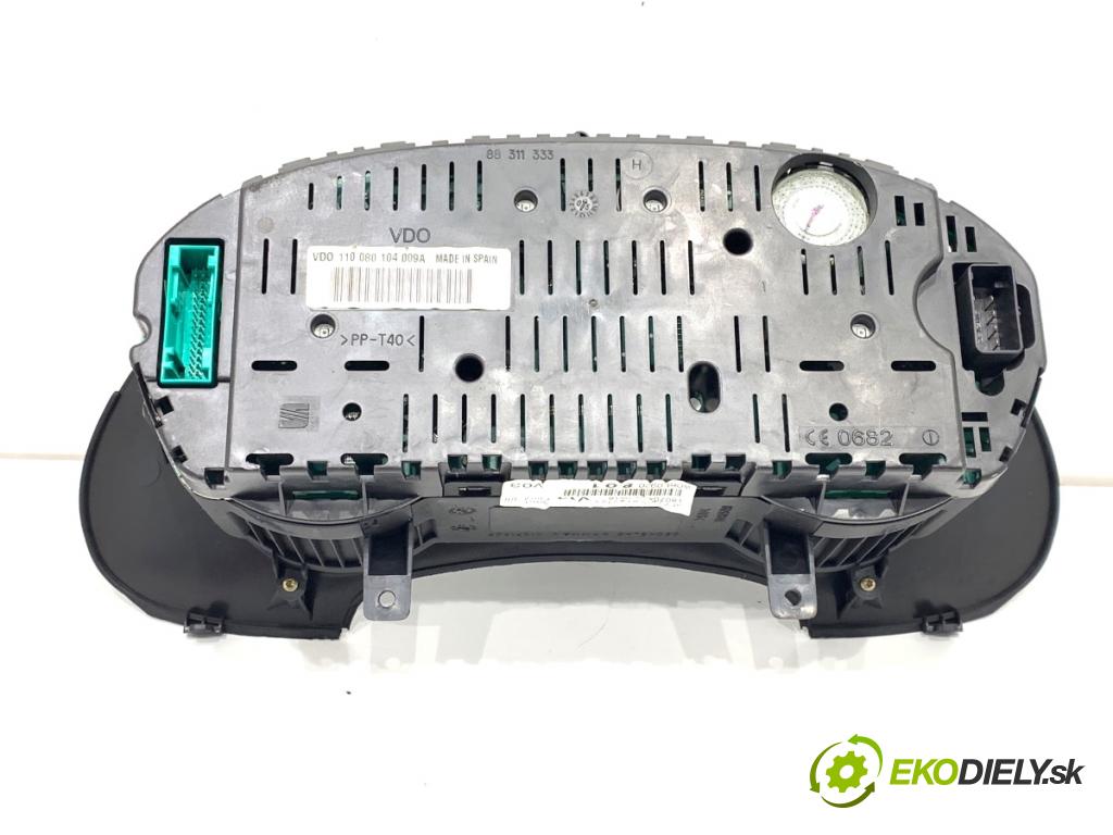 SEAT IBIZA III liftback 2005 55 kW 1.4 16V 1390 Prístrojovka 06L0920801 (Prístrojová doska)