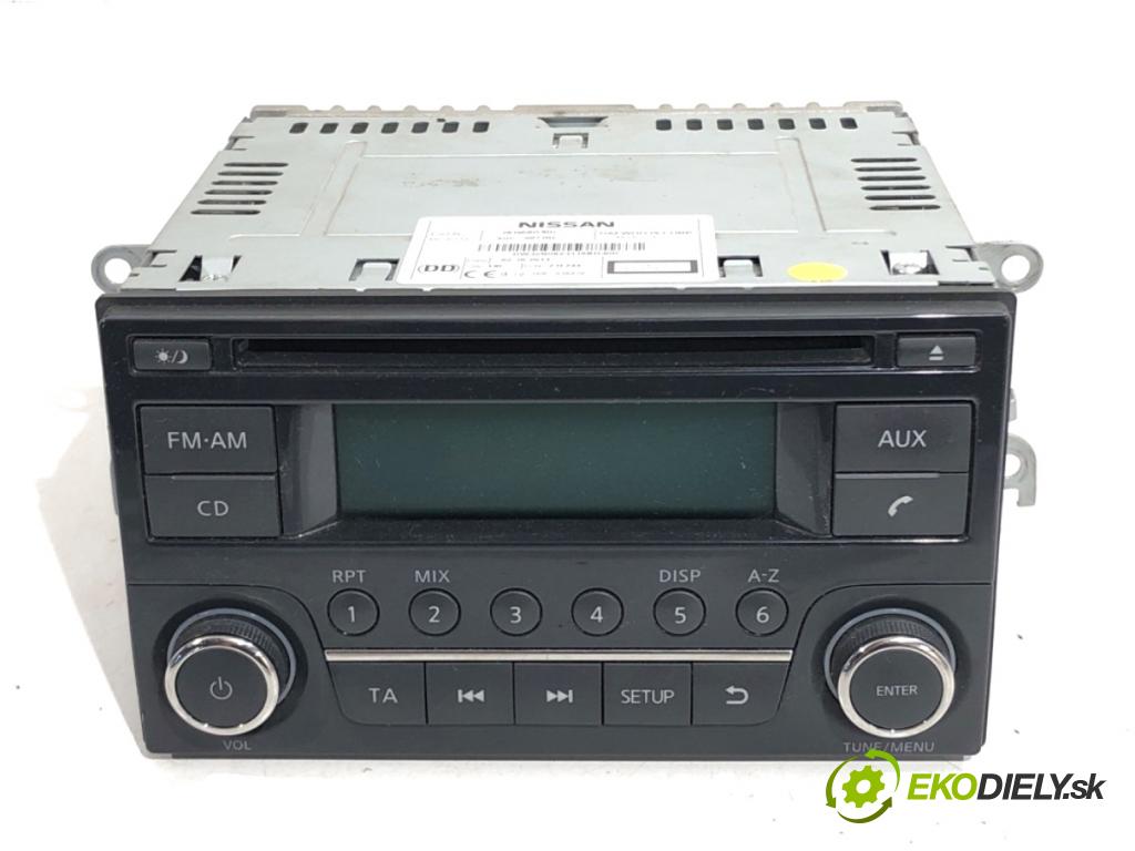 NISSAN QASHQAI J10 SUV 2013 86 kW 1.6 1598 RADIO 28185BH30D (Audio zariadenie)