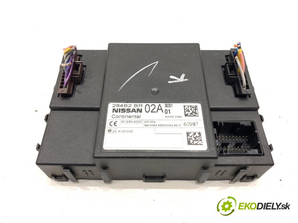 NISSAN QASHQAI J10 SUV 2013 86 kW 1.6 1598 Modul komfortu 284B2BR02A (Modul komfortu)