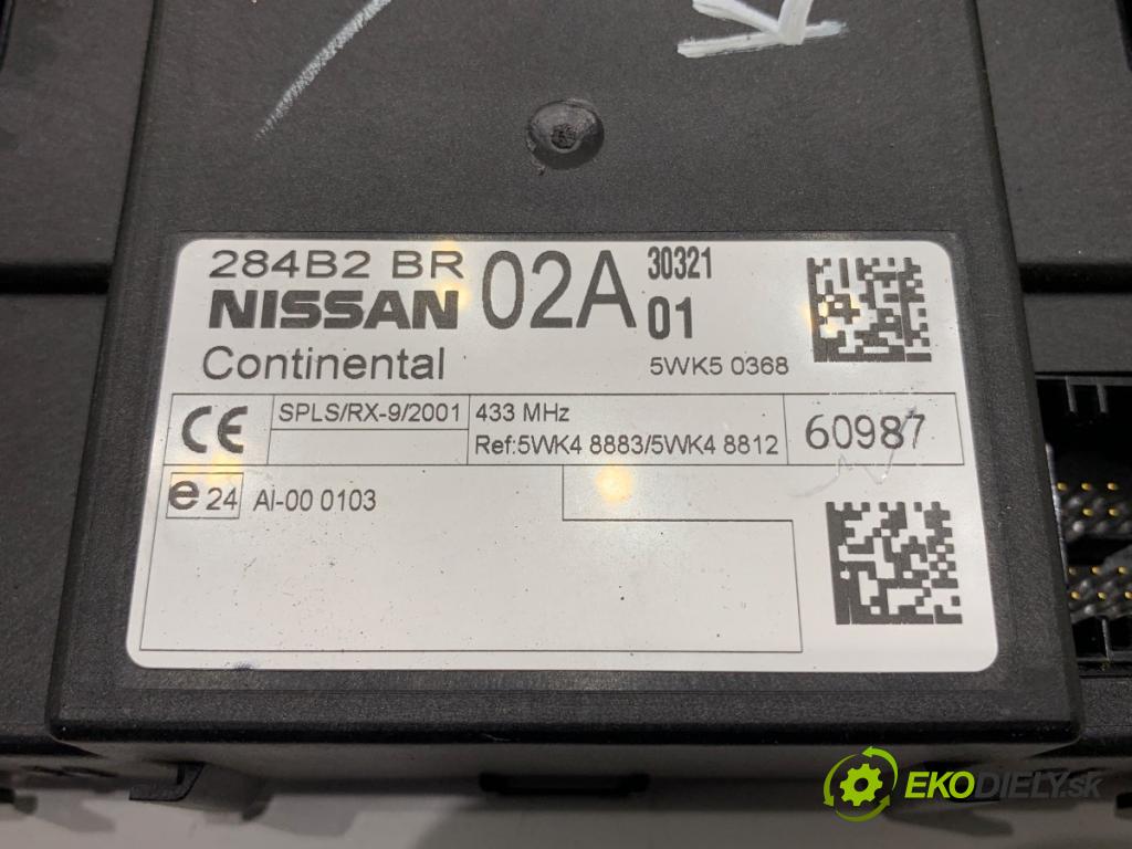NISSAN QASHQAI J10 SUV 2013 86 kW 1.6 1598 Modul komfortu 284B2BR02A (Modul komfortu)