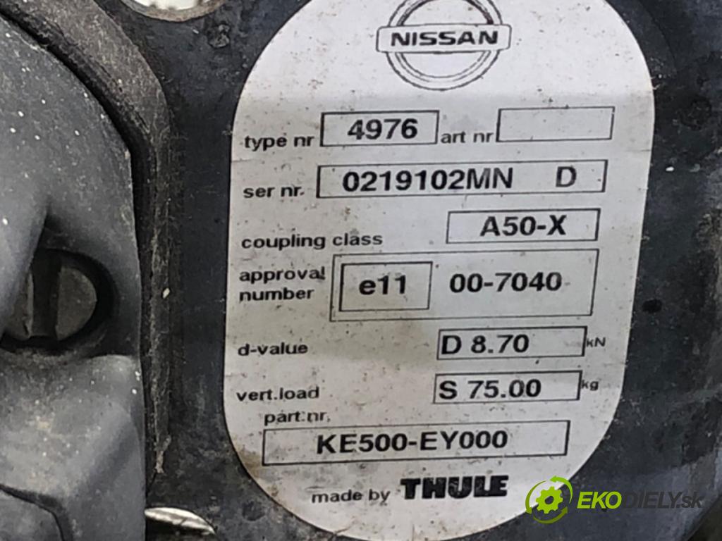 NISSAN QASHQAI J10 SUV 2013 86 kW 1.6 1598 Hák tažné zařízení KE500-EY000 (Tažné zařízení)