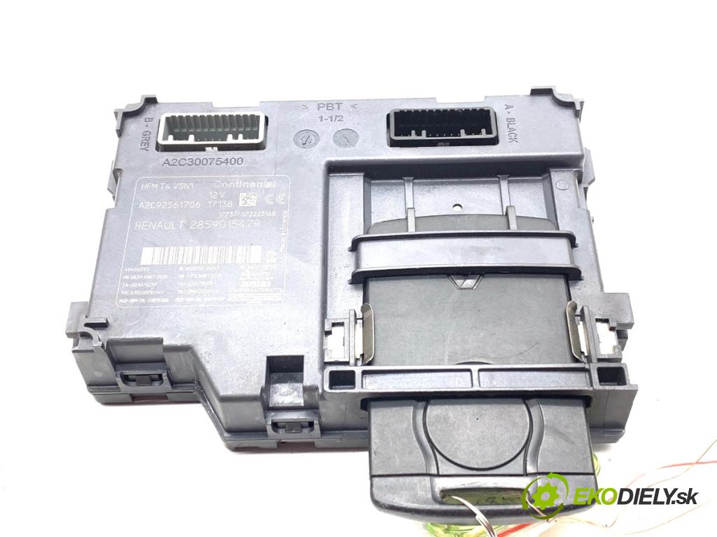 RENAULT CLIO IV liftback 2017 54 kW 1.2 16V 1149 spinačka čítač KART 285901547R (Spínacia skrinka)