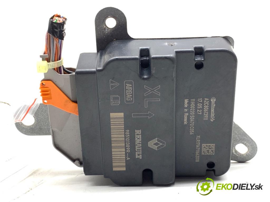 RENAULT CLIO IV liftback 2017 54 kW 1.2 16V 1149 senzor airbag 985101389R (Snímač)