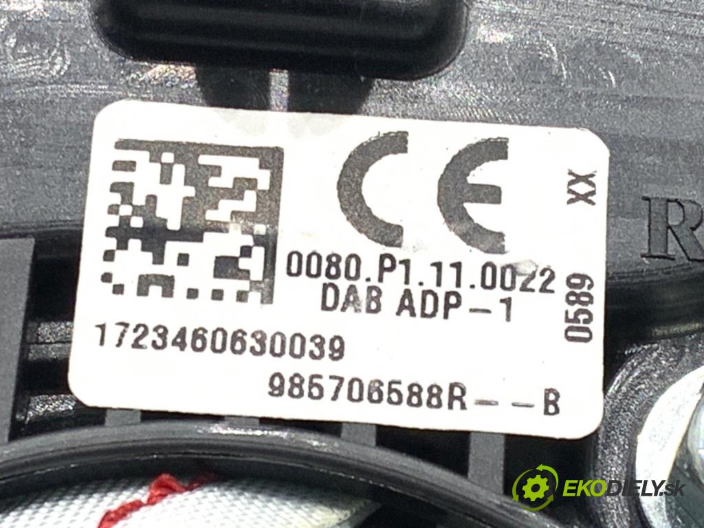 RENAULT CLIO IV liftback 2017 54 kW 1.2 16V 1149 AirBag volantu 985706588R (Airbag)