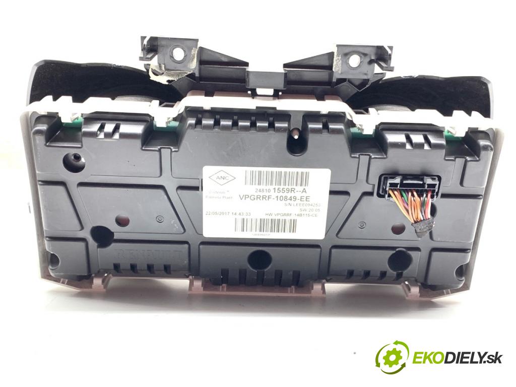 RENAULT CLIO IV liftback 2017 54 kW 1.2 16V 1149 Prístrojovka 248101559R (Prístrojová doska)