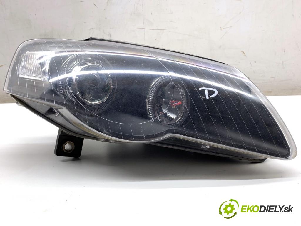 VW PASSAT B6 sedan 2007 77 kW 1.9 TDI 1896 světlomet pravý přední část 