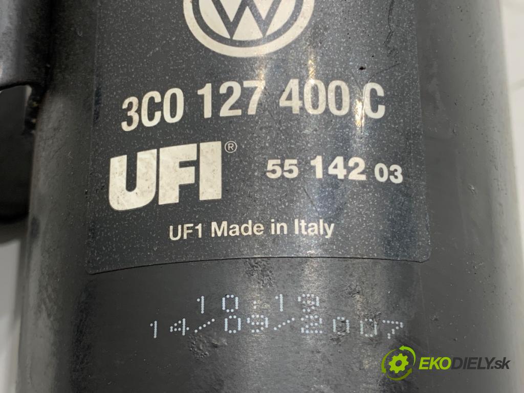 VW PASSAT B6 sedan 2007 77 kW 1.9 TDI 1896 obal filtra paliva 3C0127400C (Kryt palivového filtru)