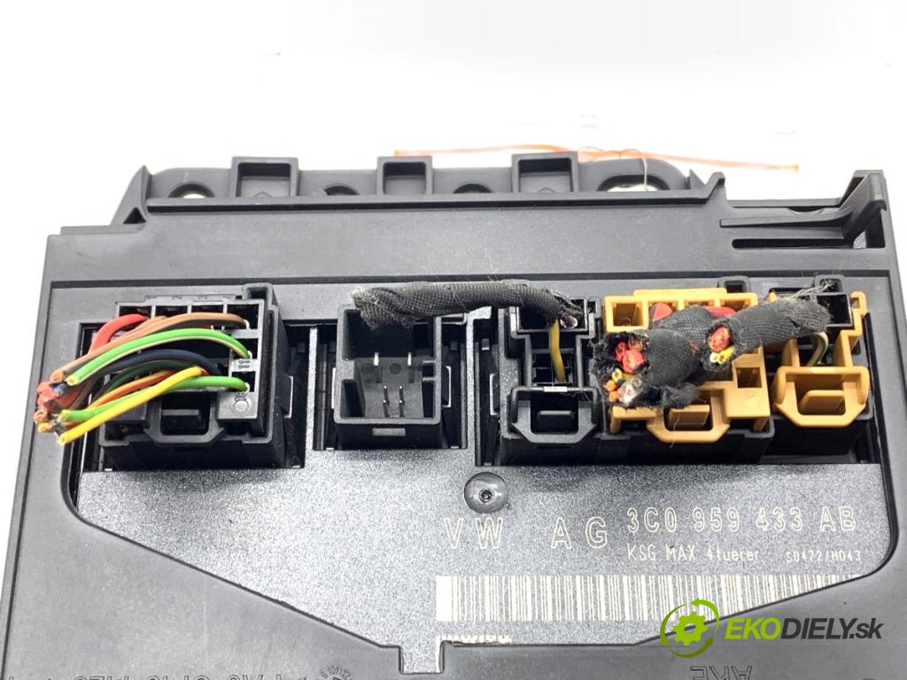 VW PASSAT B6 sedan 2007 77 kW 1.9 TDI 1896 Modul komfortu 3C0959433AB (Modul komfortu)