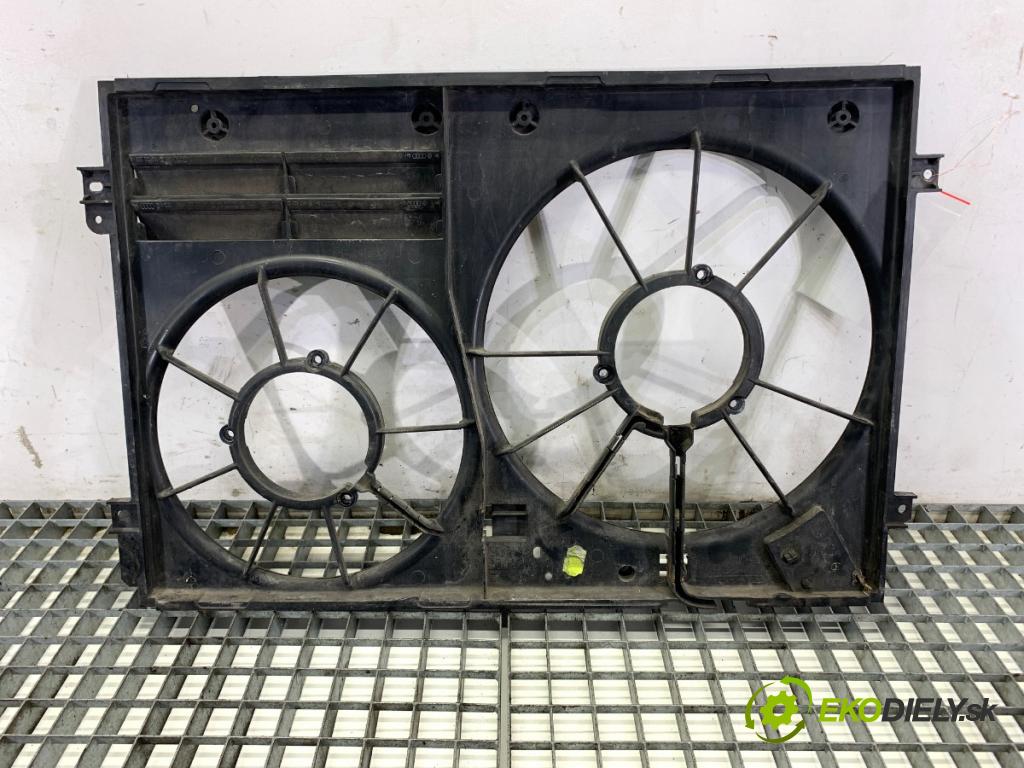 VW PASSAT B6 sedan 2007 77 kW 1.9 TDI 1896 obal ventilátoru 1K0121207BC