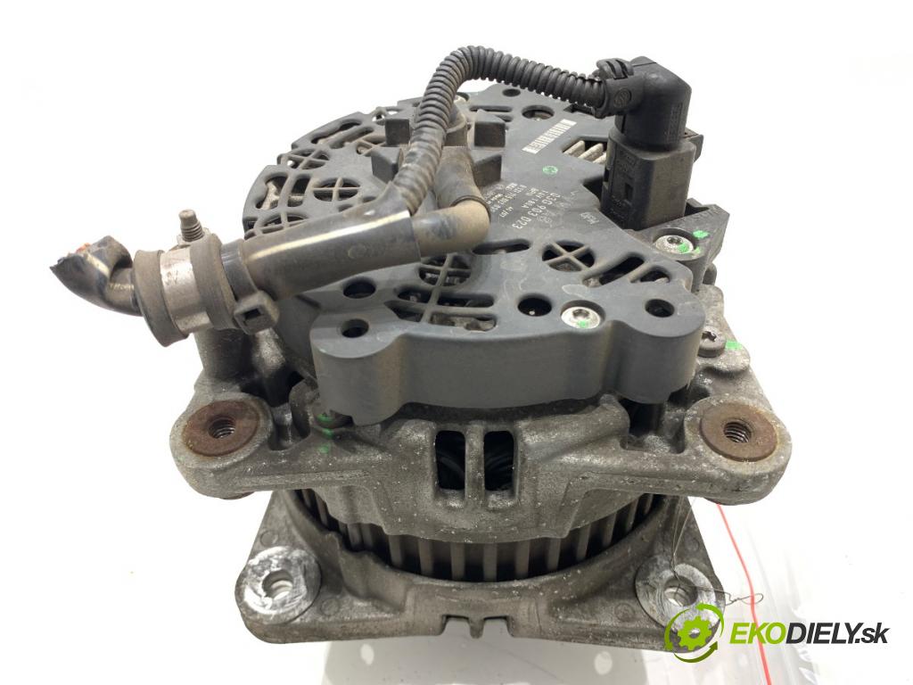 VW PASSAT B6 sedan 2007 77 kW 1.9 TDI 1896 Alternátor 03G903023 (Alternátor)