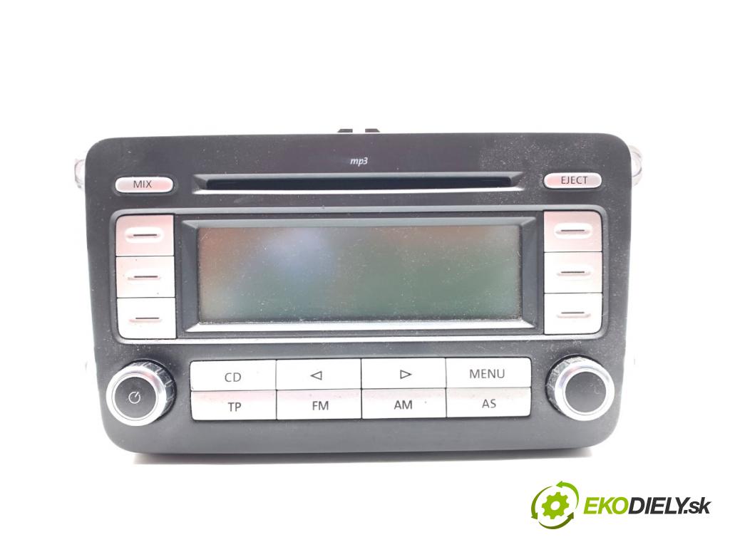 VW PASSAT B6 sedan 2007 77 kW 1.9 TDI 1896 RADIO 1K0035186AD (Audio zariadenie)