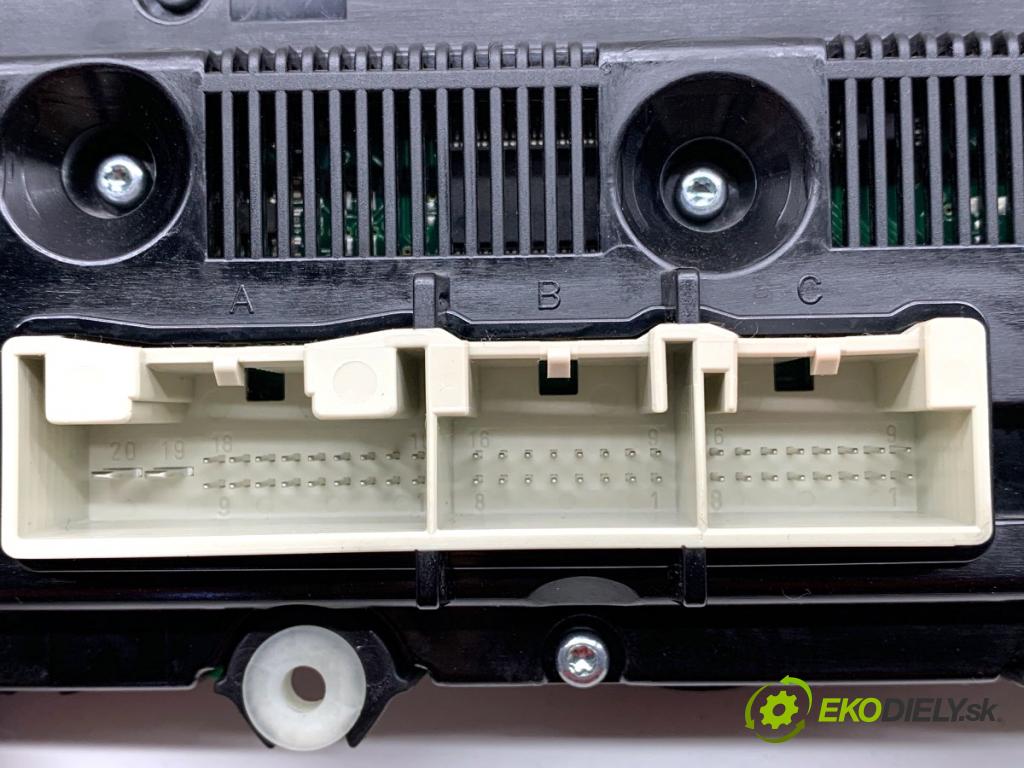 VW PASSAT B6 sedan 2007 77 kW 1.9 TDI 1896 Panel ovládania kúrenia 3C0907044CB (Prepínacie páčky pod volantom)