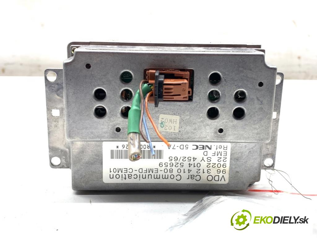 PEUGEOT 607 sedan 2003 98 kW 2.2 HDi 2179 Dislpej 9631241080 (Prístrojová doska)