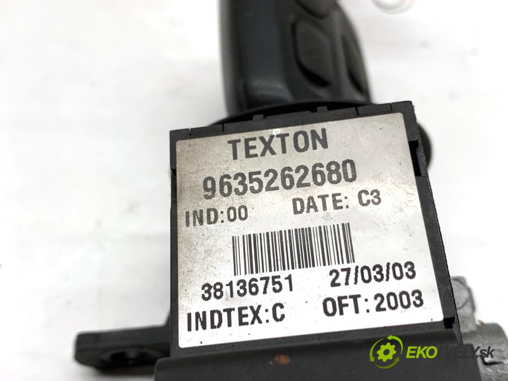 PEUGEOT 607 sedan 2003 98 kW 2.2 HDi 2179 spinačka 9635262680 (Spínacia skrinka)