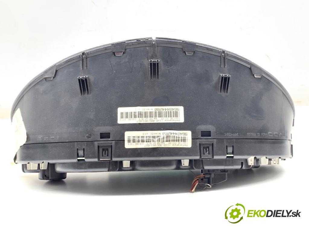 PEUGEOT 607 sedan 2003 98 kW 2.2 HDi 2179 Prístrojovka 9648444280 (Prístrojová doska)