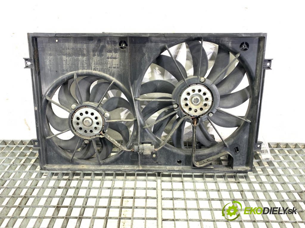 AUDI A3 8P liftback 2003 75 kW 1.6 1595 ventilátor klimatizace 1K0121207M (Ventilátor chladiče klimatizace)