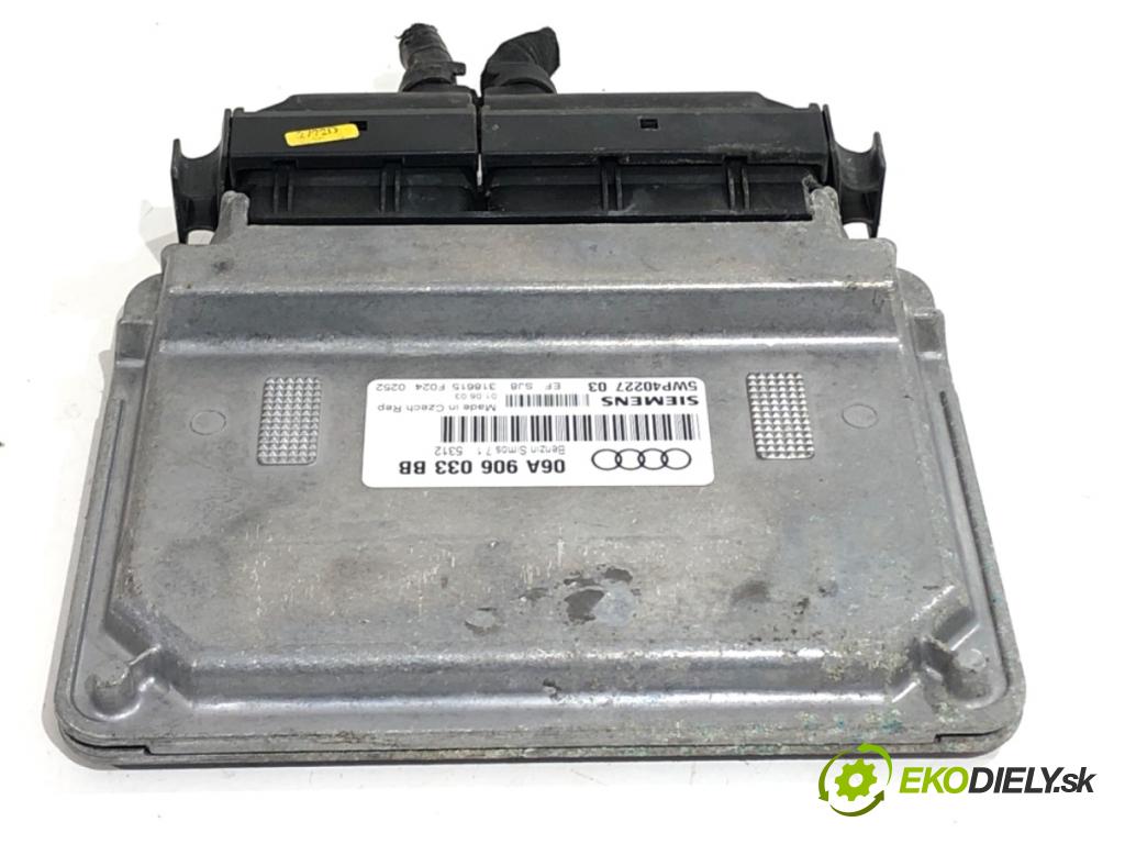 AUDI A3 8P liftback 2003 75 kW 1.6 1595 riadiaca jednotka Motor 6A906033BB (Riadiaca jednotka)