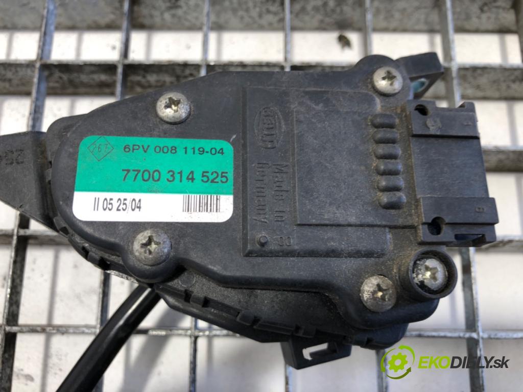 RENAULT MASTER II Skrzynia 2007 88 kW 2.5 dCi 2463 Potenciometer plynu 7700314525 (Potenciometer plynového pedálu)