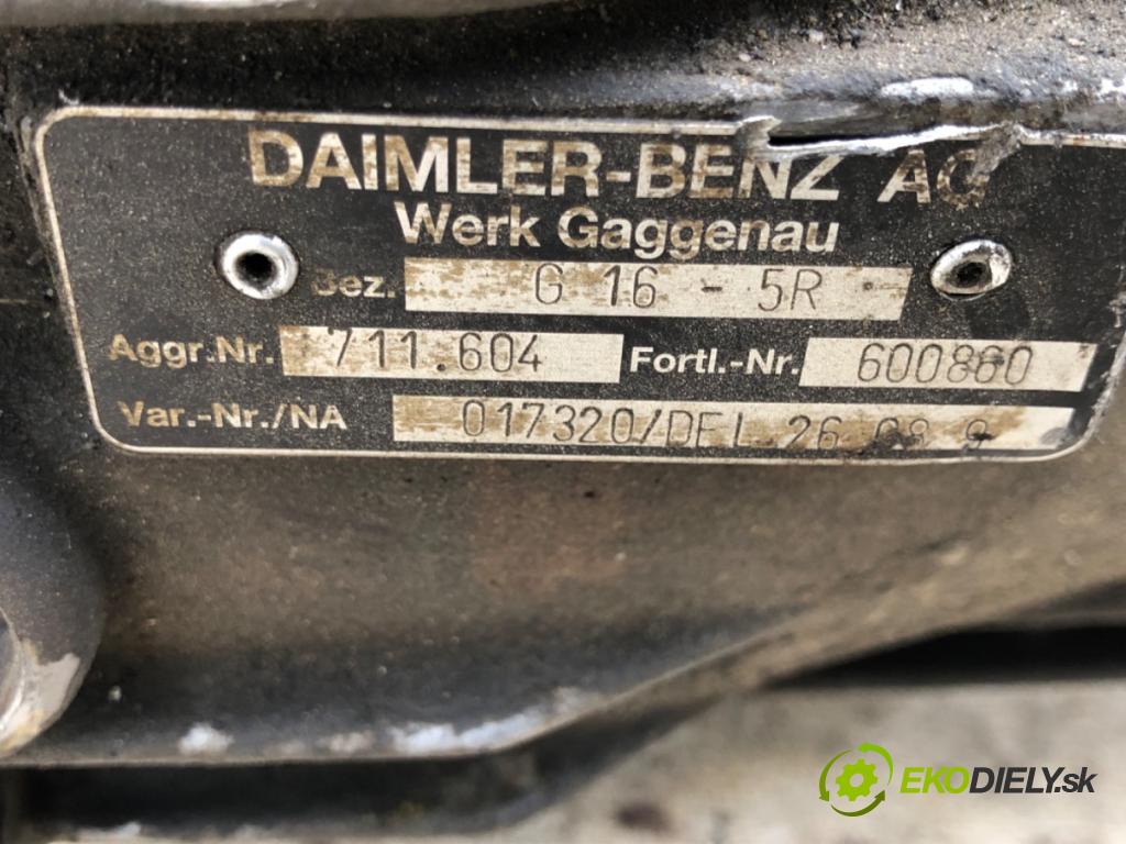 VW LT 28 46 Platforma / podwozie  55 kW 2.5 SDI 2461 převodovka G16-5R 711604 (Převodovka)
