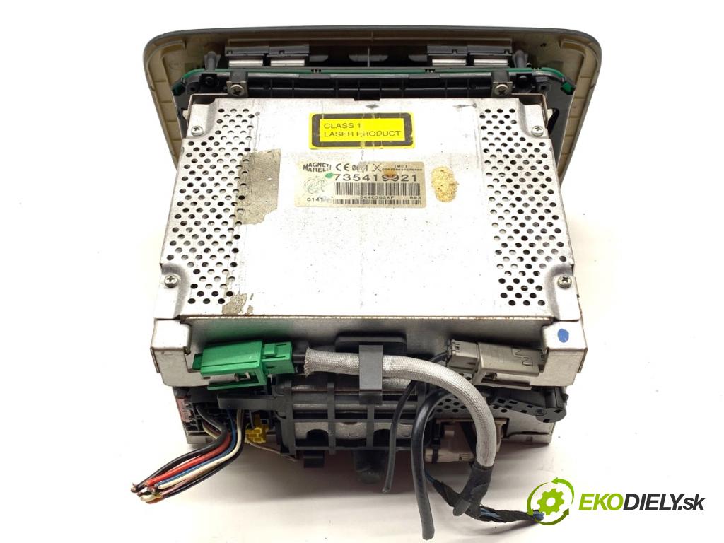 FIAT CROMA Kombi 2006 147 kW 2.4 D Multijet 2387 RADIO 735419921 (Audio zariadenie)