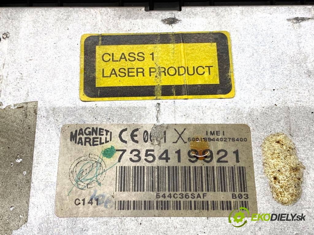 FIAT CROMA Kombi 2006 147 kW 2.4 D Multijet 2387 RADIO 735419921 (Audio zariadenie)