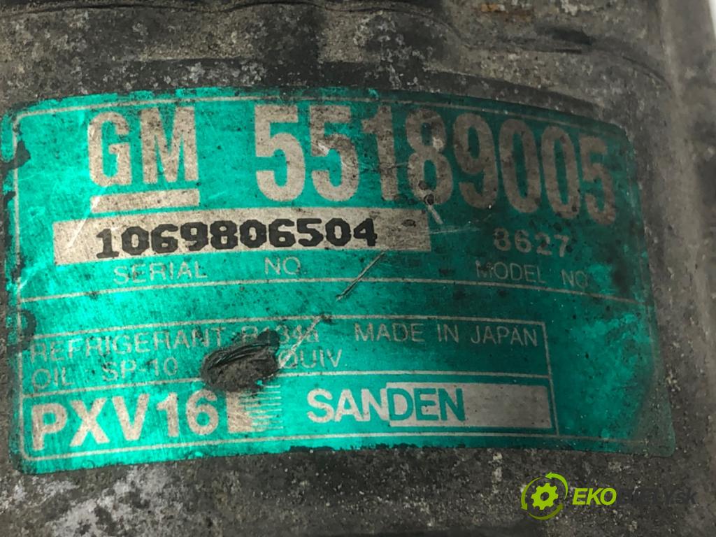 FIAT CROMA Kombi 2006 147 kW 2.4 D Multijet 2387 Kompresor klimatizácie 55189005 (Kompresor klimatizácie)