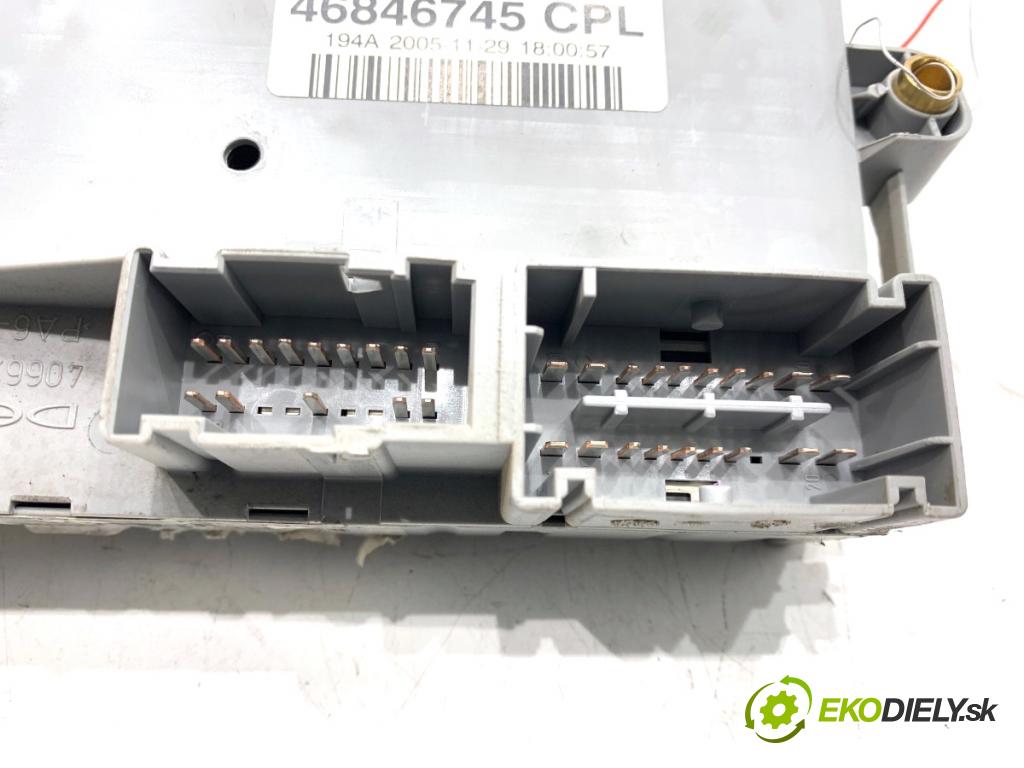 FIAT CROMA Kombi 2006 147 kW 2.4 D Multijet 2387 modul BSI 46846746 (Pojistková skříňka)