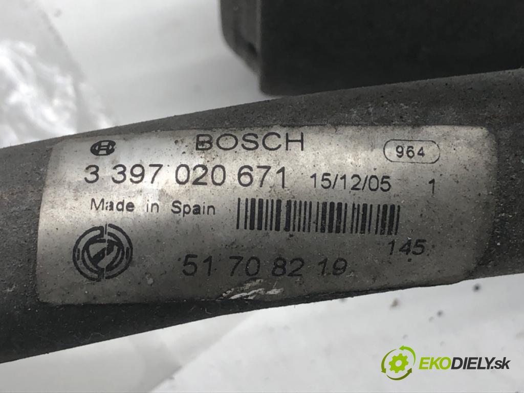 FIAT CROMA Kombi 2006 147 kW 2.4 D Multijet 2387 Mechanizmus stieračov predný 51708219 (Motorček stieračov predný)