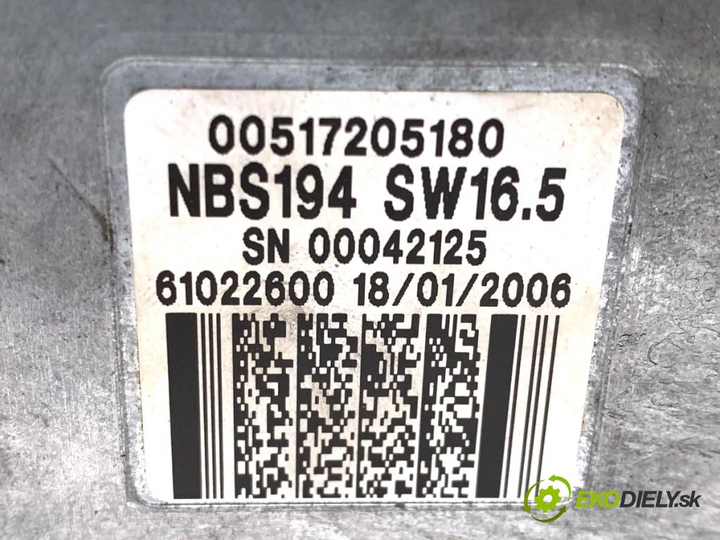 FIAT CROMA Kombi 2006 147 kW 2.4 D Multijet 2387 blokáda volantu 00517205180 (Řízení ostatní)