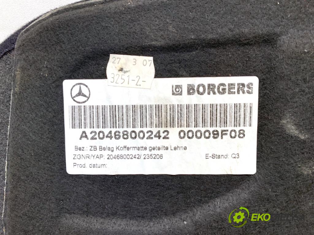 MERCEDES-BENZ W204 sedan 2007 135 kW C 200 Kompressor (204.041) 1796 KRYTINA: kufra 2046800242
