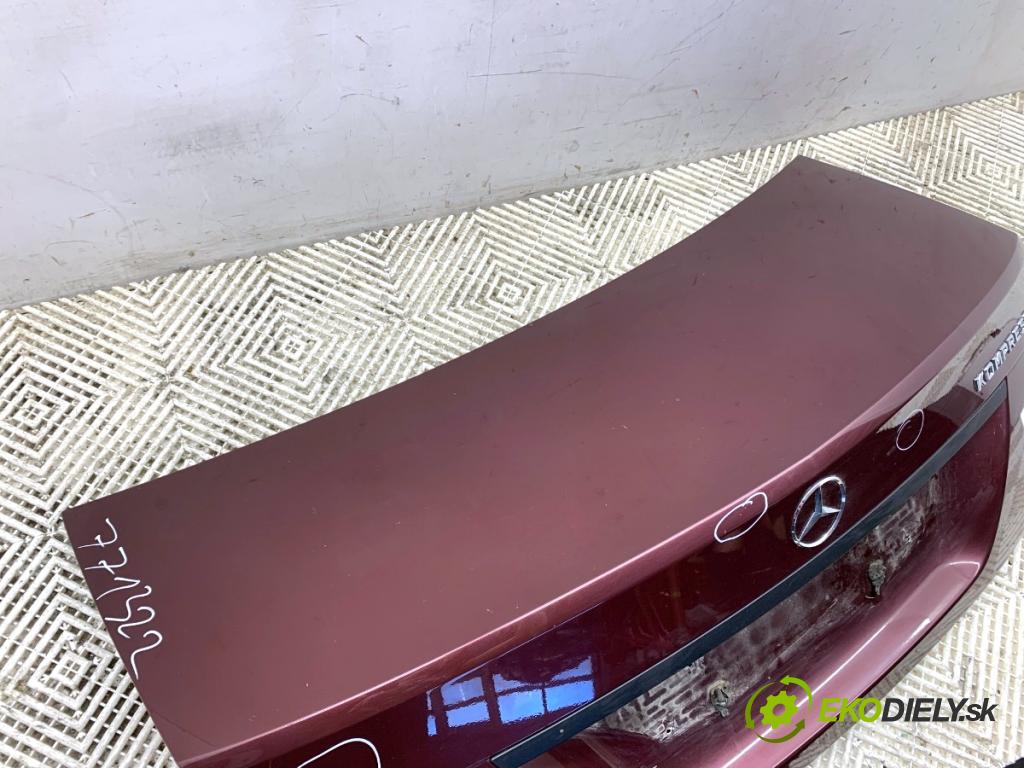 MERCEDES-BENZ W204 sedan 2007 135 kW C 200 Kompressor (204.041) 1796 kapota zadní část