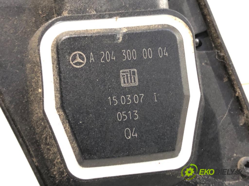 MERCEDES-BENZ W204 sedan 2007 135 kW C 200 Kompressor (204.041) 1796 Potenciometer plynu A2043000004 (Potenciometer plynového pedálu)