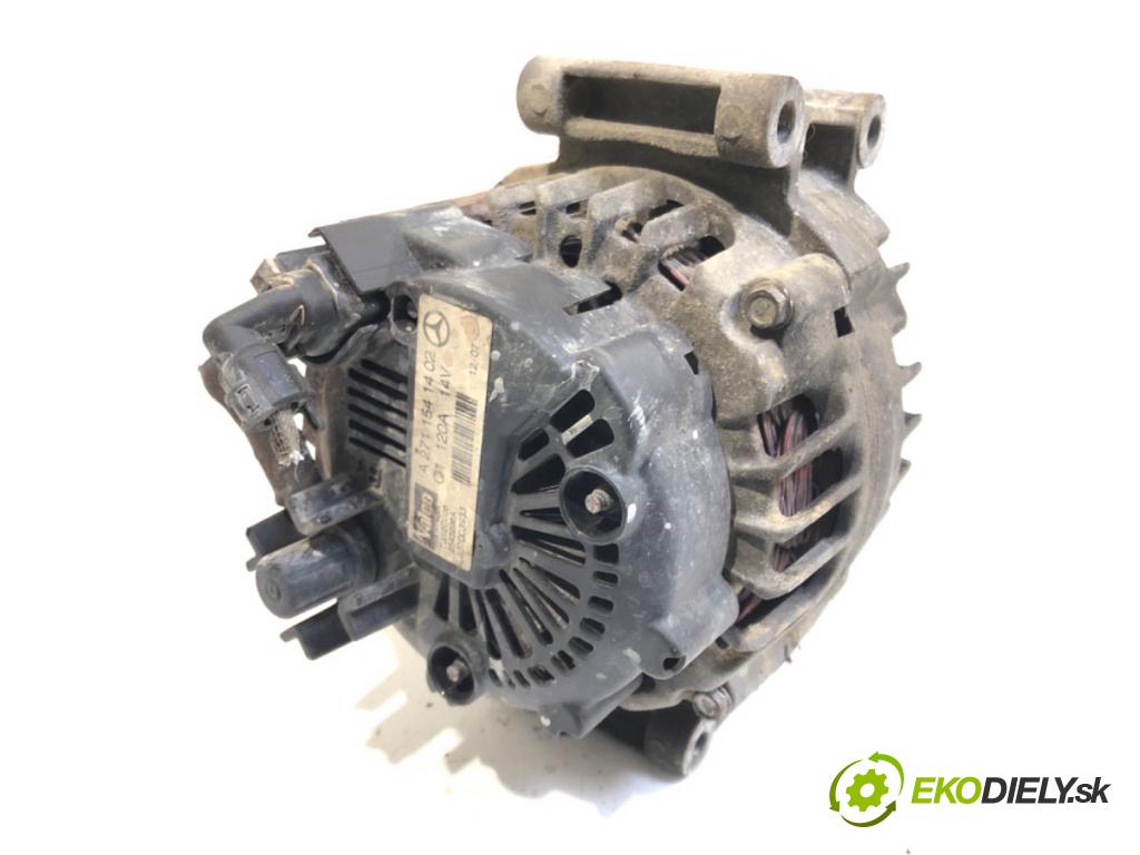 MERCEDES-BENZ W204 sedan 2007 135 kW C 200 Kompressor (204.041) 1796 Alternátor A2711541402 (Alternátor)