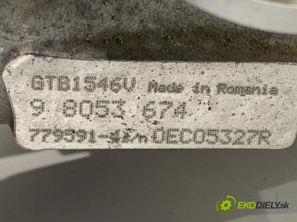 OPEL ASTRA J liftback 2011 92 kW 1.7 CDTI (68) 1686 Turbodúchadlo,turbo 98053674 (Turbodúchadlo (kompletné))