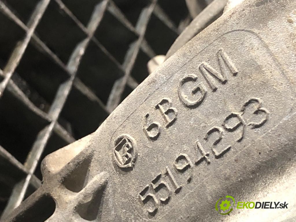 OPEL ASTRA J liftback 2011 92 kW 1.7 CDTI (68) 1686 převodovka 55194293 (Převodovka)