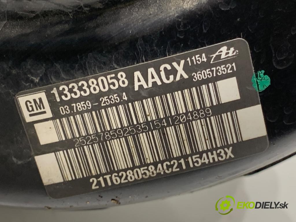 OPEL ASTRA J liftback 2011 92 kW 1.7 CDTI (68) 1686 posilovač bŕzd 13338058