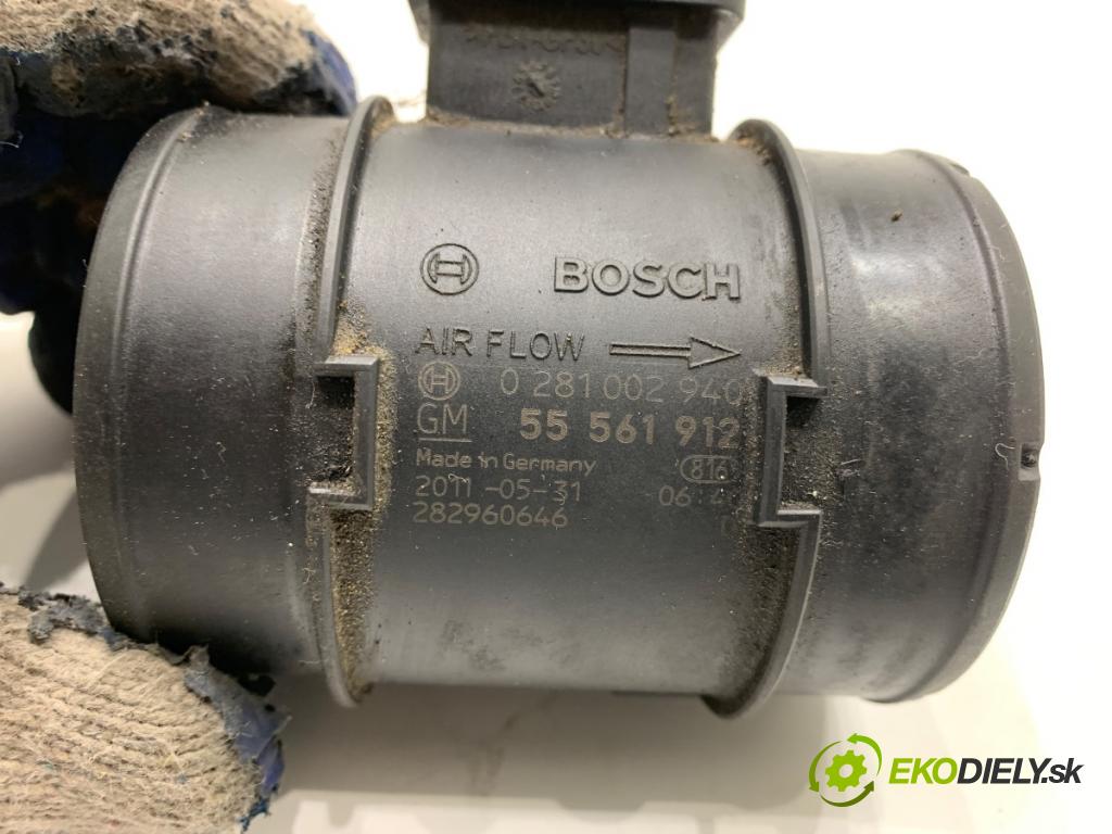 OPEL ASTRA J liftback 2011 92 kW 1.7 CDTI (68) 1686 Váha vzduchu 55561912 (Váha vzduchu)